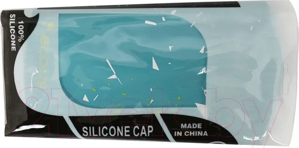 Изображение товара Шапочка для плавания Elous EL006 (брызги/голубой)