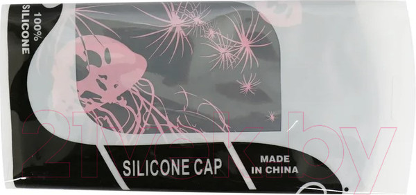 Изображение товара Шапочка для плавания Elous EL006 (медуза/серебристый)