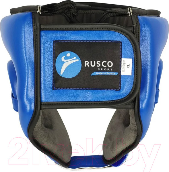 Изображение товара Боксерский шлем RuscoSport С усилением (M, синий)