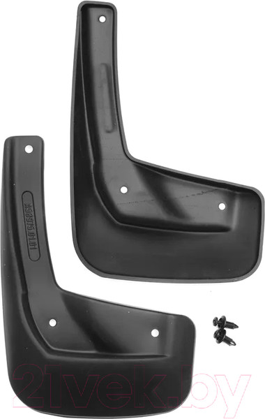 Изображение товара Комплект брызговиков FROSCH NLF.A58975.F11 для Volkswagen Polo/Skoda Rapid (2шт, передние)