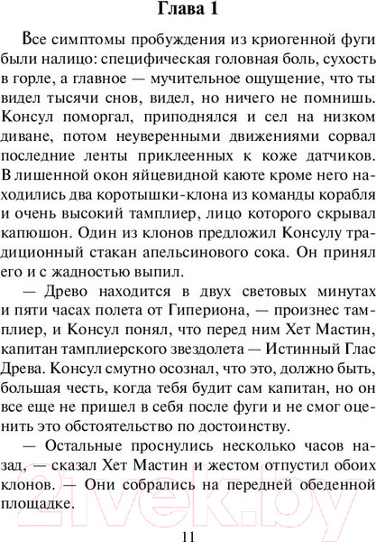 Изображение товара Книга АСТ Гиперион. Эксклюзивная классика (Симмонс Д.)