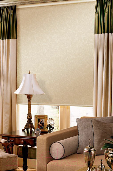 Изображение товара Рулонная штора Эскар Арабеска 37x160 / 389290371601 (молочный)