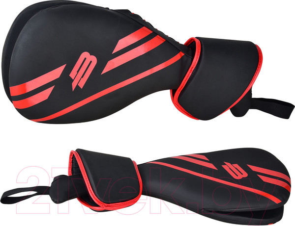 Изображение товара Боксерская лапа BoyBo Ракетка двойная (красный)