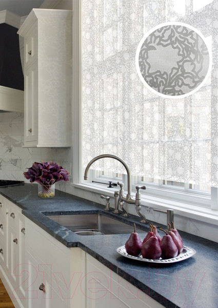 Изображение товара Рулонная штора Эскар Devore 37x160 / 813510371601 (белый)