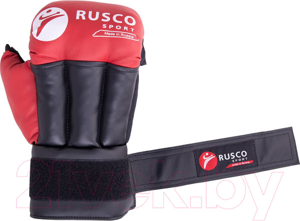Изображение товара Перчатки для рукопашного боя RuscoSport Красные (р-р 4)