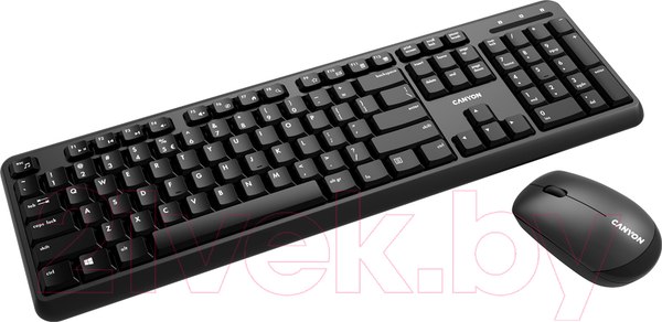 Изображение товара Комплект клавиатура и мышь Canyon SET-W20 / CNS-HSETW02-RU