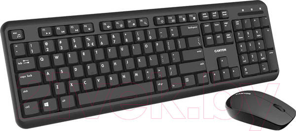 Изображение товара Комплект клавиатура и мышь Canyon SET-W20 / CNS-HSETW02-RU