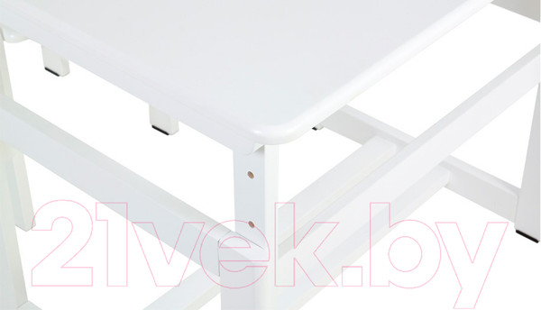 Изображение товара Комплект мебели с детским столом Polini Kids Eco 400 SM / 0003052-04 (белый)