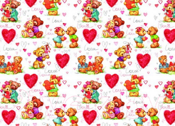 Изображение товара Набор бумаги для скрапбукинга Попурри Для скрапбукинга Зайка / 4810764003027