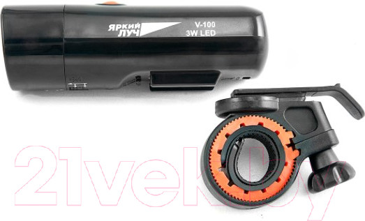 Изображение товара Фонарь для велосипеда Яркий Луч V-100