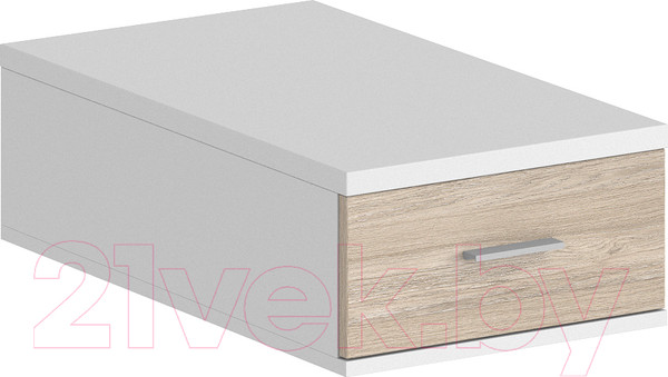 Изображение товара Тумба Norden С 1 ящиком 700 / SG.532.WH.OL (белый/дуб светлый)