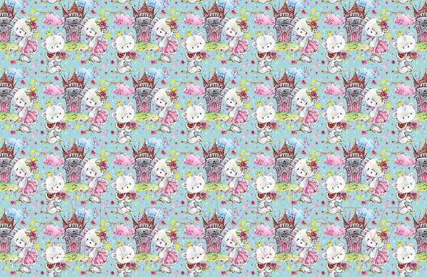 Изображение товара Набор бумаги для скрапбукинга Попурри Для скрапбукинга Мишка / 4810764003065