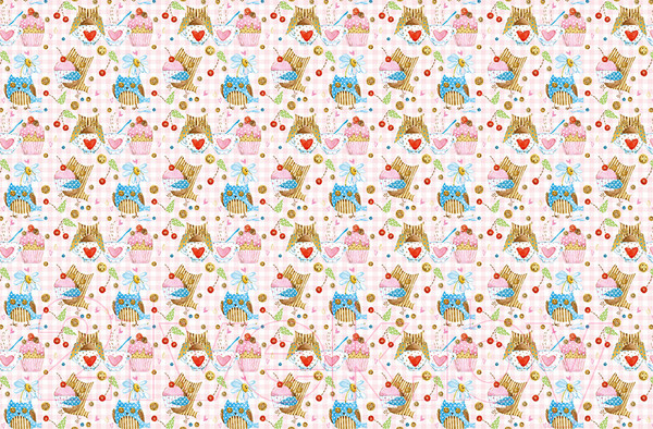 Изображение товара Набор бумаги для скрапбукинга Попурри Сова / 4810764003041