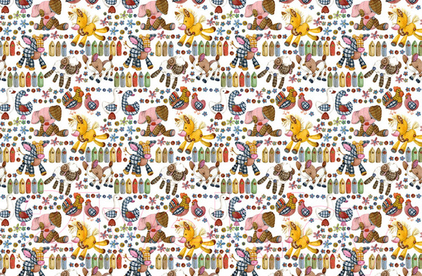 Изображение товара Набор бумаги для скрапбукинга Попурри Слоник / 4810764003058