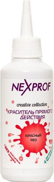 Изображение товара Крем-краска для волос Nexxt Professional Красный (150мл)