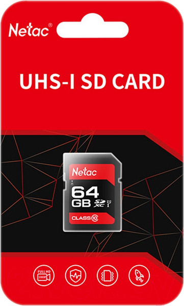 Изображение товара Карта памяти Netac P600 Standard SD 64GB (NT02P600STN-064G-R)