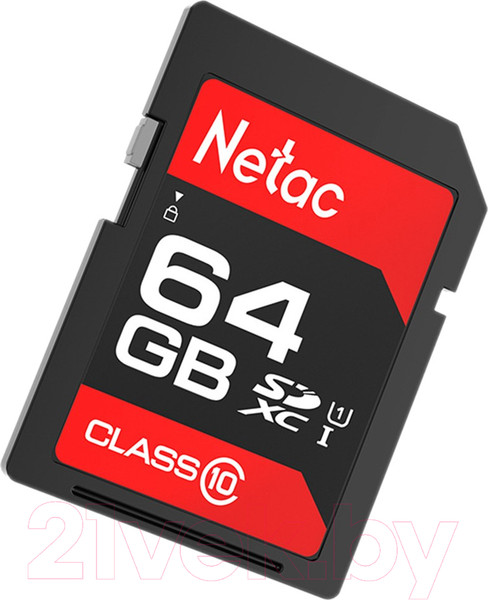 Изображение товара Карта памяти Netac P600 Standard SD 64GB (NT02P600STN-064G-R)