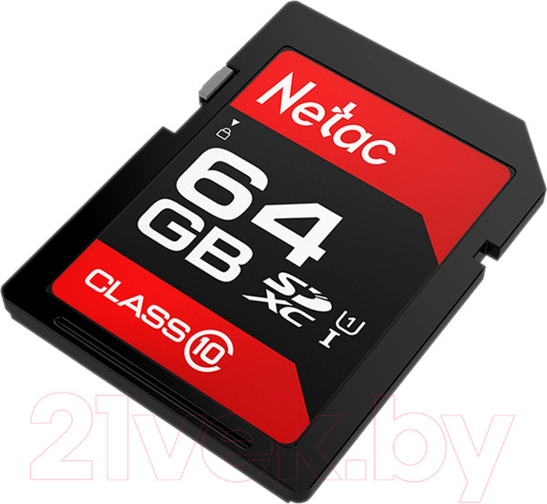 Изображение товара Карта памяти Netac P600 Standard SD 64GB (NT02P600STN-064G-R)