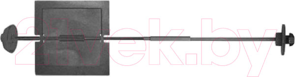 Изображение товара Задвижка дымохода Литком ЗВП-2 (Р) (поворотная)