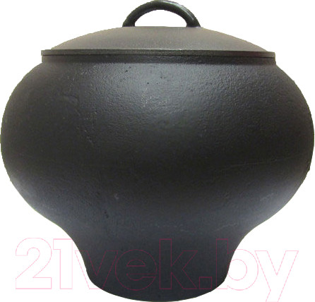 Изображение товара Горшочек для запекания Балезинский ЛМЗ с крышкой (4л)