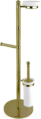 Изображение товара Стойка для туалетной бумаги с ершиком Cezares OLIMP-WCS-02-M