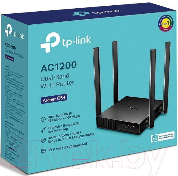 Изображение товара Беспроводной маршрутизатор TP-Link Archer C54