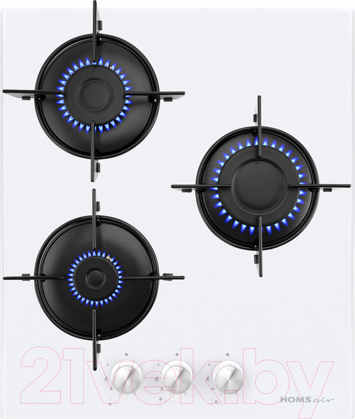 Изображение товара Газовая варочная панель HOMSair HGG431WH