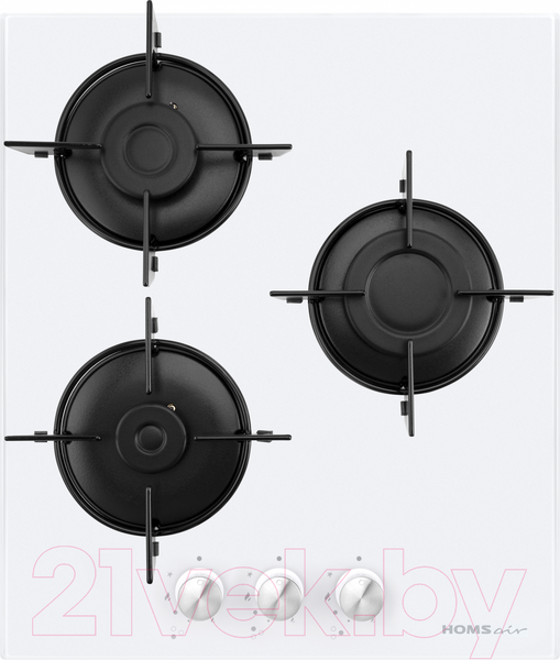 Изображение товара Газовая варочная панель HOMSair HGG431WH