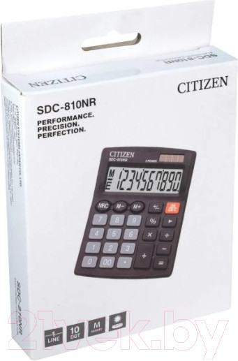 Изображение товара Калькулятор Citizen SDC-810 NR
