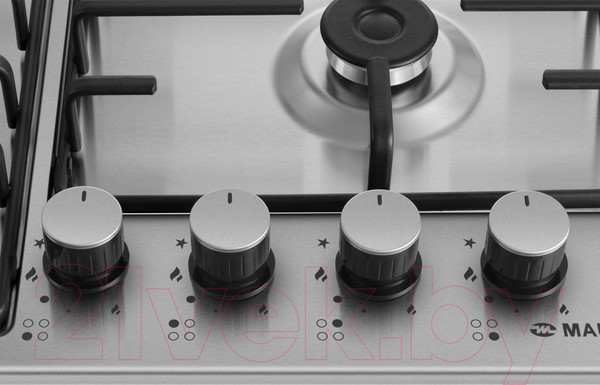 Изображение товара Газовая варочная панель Maunfeld EGHS.64.3STS-ES