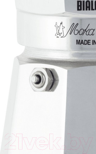 Изображение товара Гейзерная кофеварка Bialetti Moka Express 21008 / 1162 (3 порции)