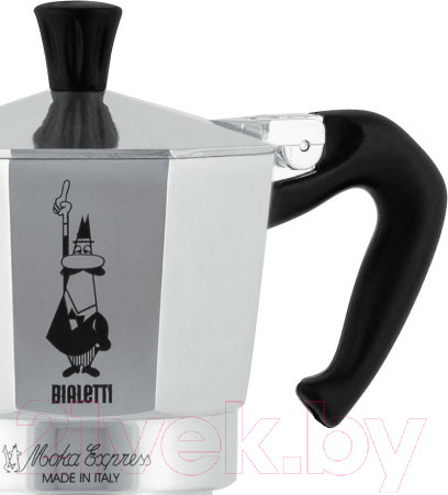 Изображение товара Гейзерная кофеварка Bialetti Moka Express 21009 / 1163 (6 порций)