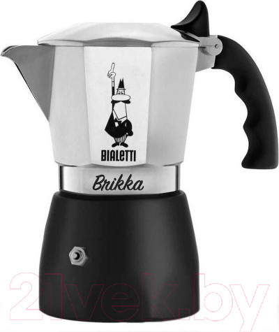 Изображение товара Гейзерная кофеварка Bialetti Brikka 2020 21012 / 7314 (4 порции)
