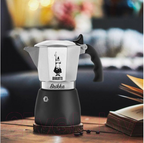 Изображение товара Гейзерная кофеварка Bialetti Brikka 2020 21012 / 7314 (4 порции)