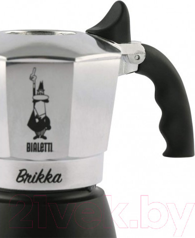 Изображение товара Гейзерная кофеварка Bialetti Brikka 2020 21012 / 7314 (4 порции)