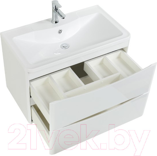 Изображение товара Тумба под умывальник BelBagno ACQUA-800-2C-SO-BL