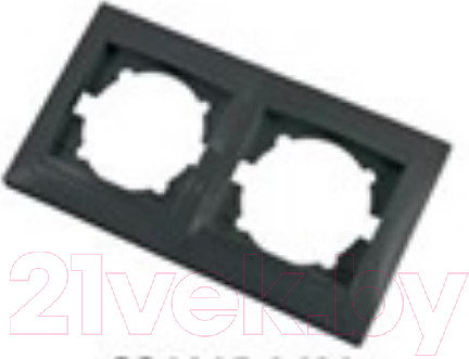 Изображение товара Рамка для выключателей и розеток TDM Лама SQ1815-0630 (графит)