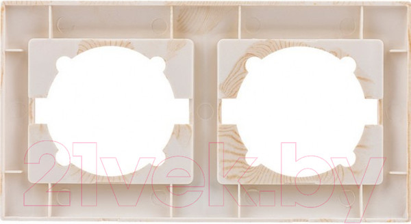 Изображение товара Рамка для выключателей и розеток TDM Лама SQ1815-0330 (сосна)