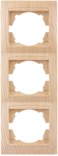 Изображение товара Рамка для выключателей и розеток TDM Лама SQ1815-0334 (сосна)