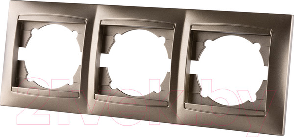 Изображение товара Рамка для выключателей и розеток TDM Лама SQ1815-0731 (бронза)