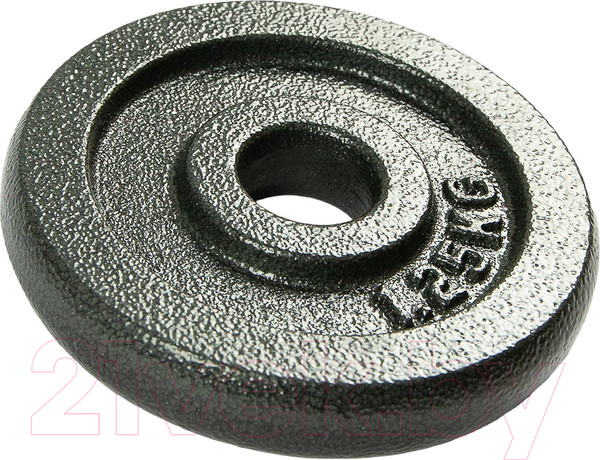 Изображение товара Диск для штанги Atlas Sport 1.25кг (металл крашеный)