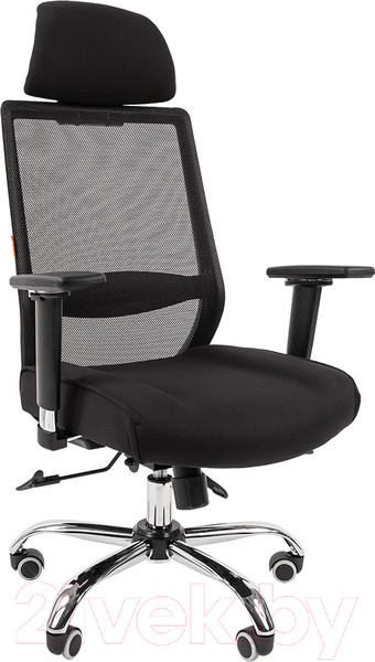 Изображение товара Кресло офисное Chairman 555 Lux (TW, черный)