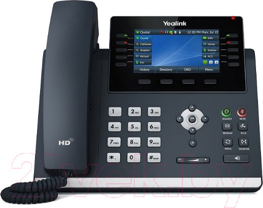 Изображение товара VoIP-телефон Yealink SIP-T46U (без БП)