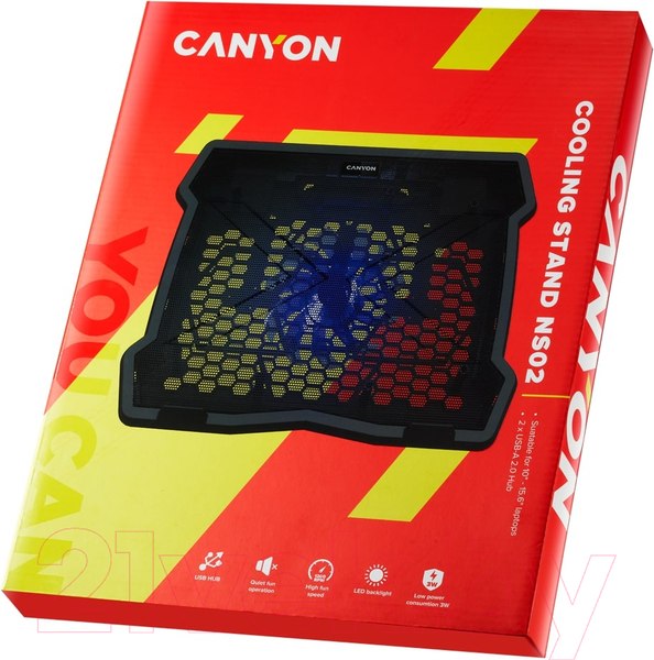 Изображение товара Подставка для ноутбука Canyon NS02 / CNE-HNS02