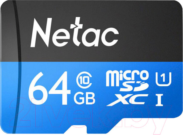 Изображение товара Карта памяти Netac P500 Standard 64GB (NT02P500STN-064G-S)
