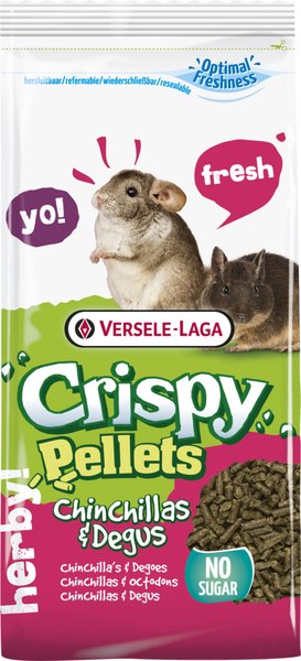 Изображение товара Корм для грызунов Versele-Laga Crispy Pellets Chinchilla & Degu / 461506 (1кг)