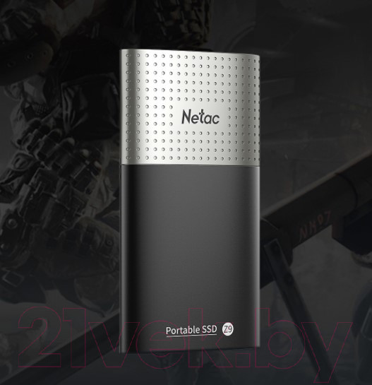 Изображение товара Внешний жесткий диск Netac External Z9 USB3.2 128Gb (NT01Z9-128G-32BK)