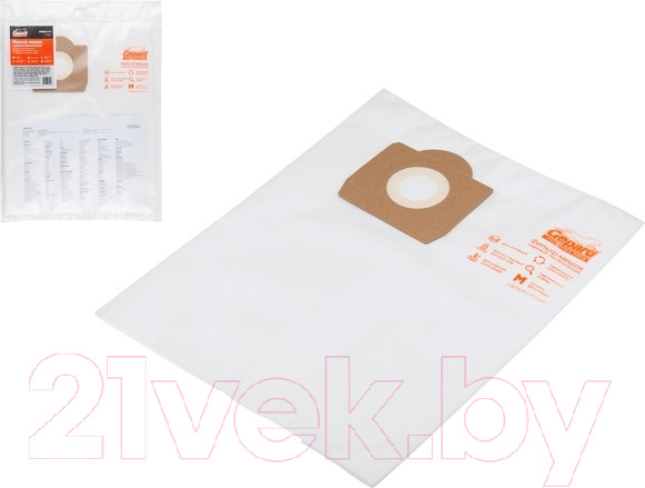 Изображение товара Комплект пылесборников для пылесоса Gepard GP90014-1110 (10шт)