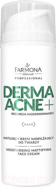 Изображение товара Крем для лица Farmona Professional Dermaacne+ увлажняющий матирующий (150мл)