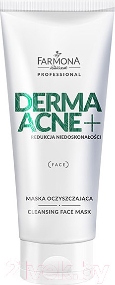 Изображение товара Маска для лица кремовая Farmona Professional Dermaacne+ очищающая (200мл)